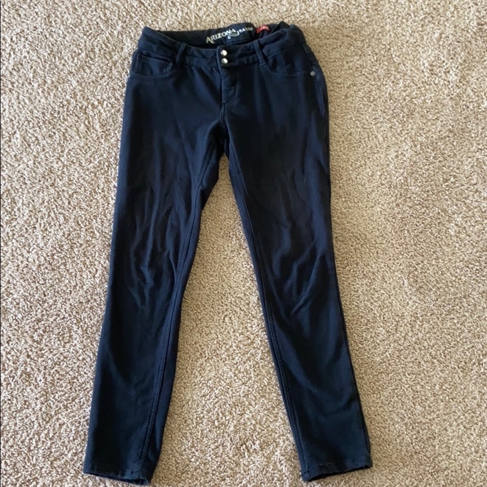 arizona black jeggings